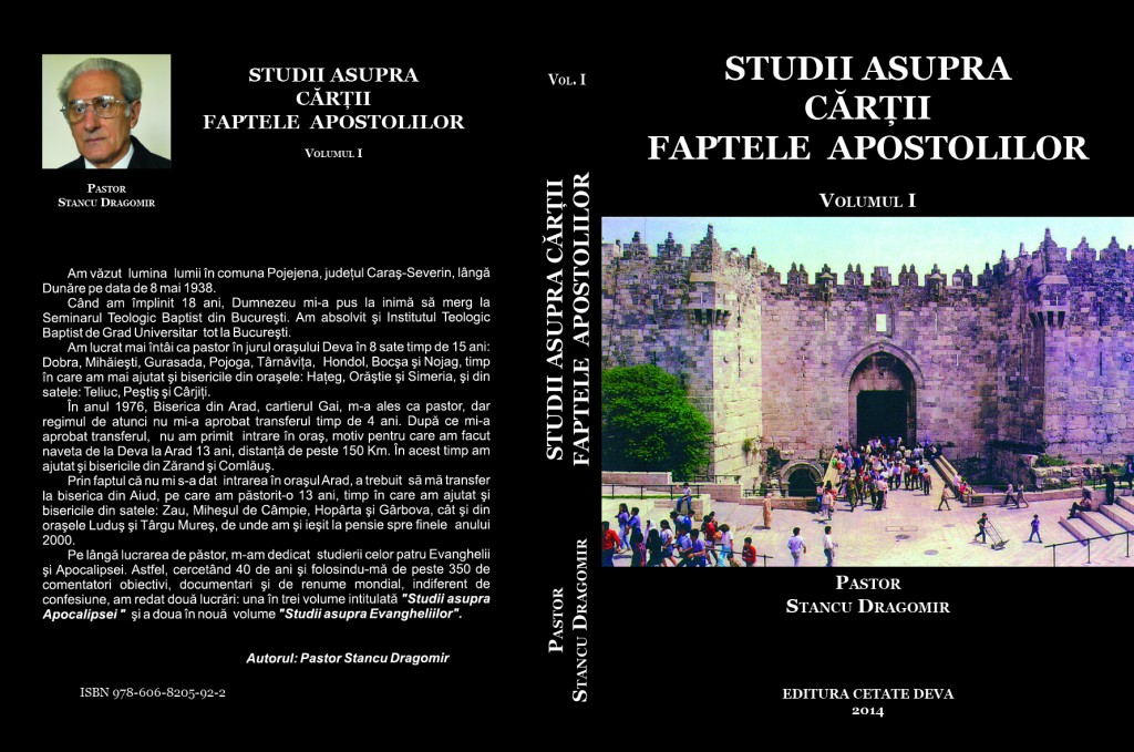 coperta faptele apostolilor vol 1